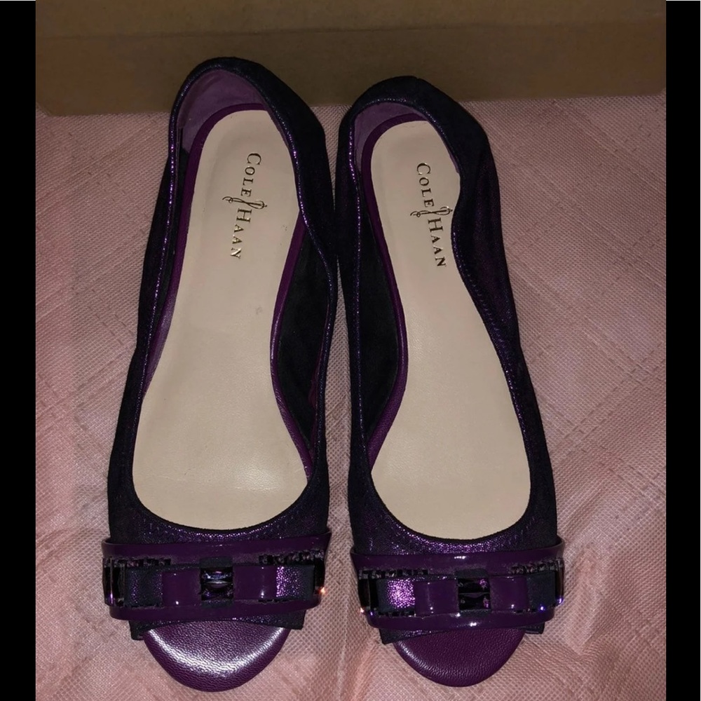 Cole Haan Nike Air Leather Flats Size 5